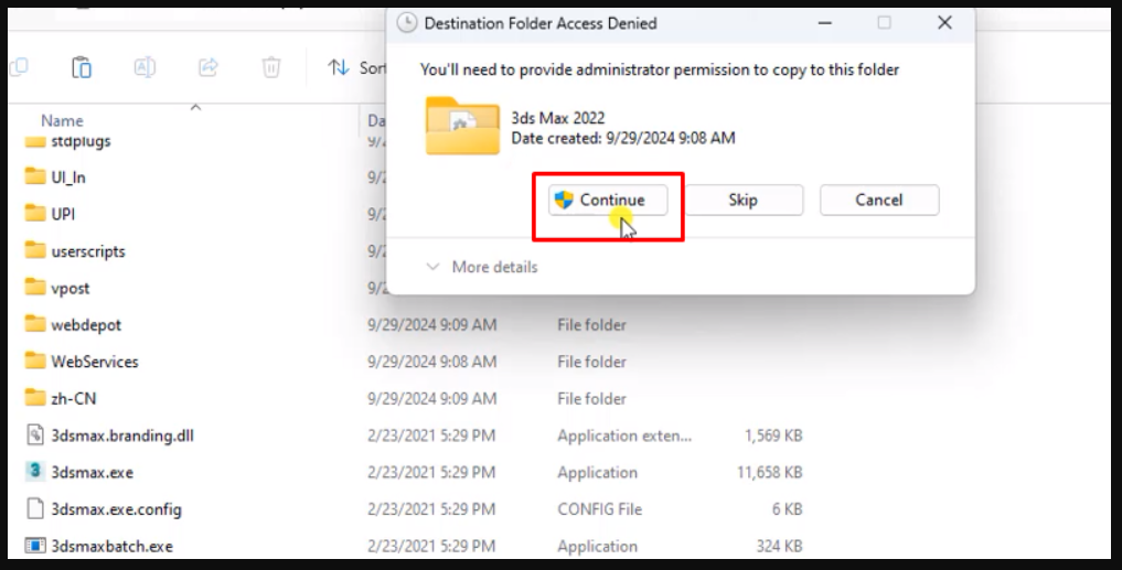 kích hoạt 3DS Max 2022