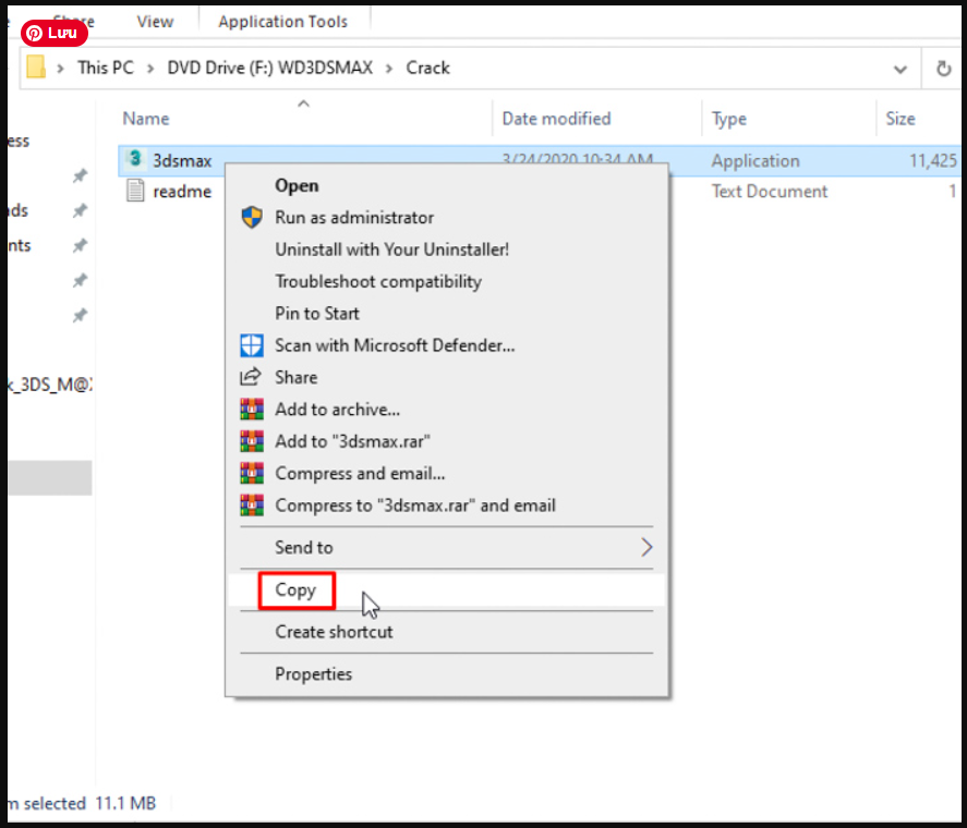 kích hoạt 3DS Max 2021
