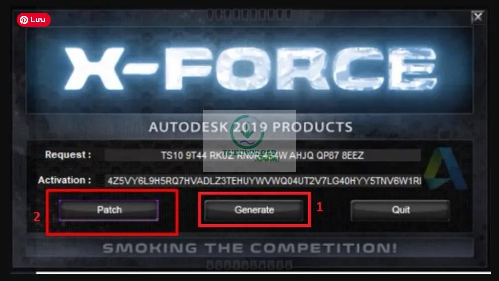 kích hoạt AutoCAD 2019