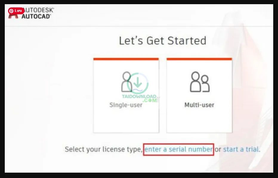 hướng dẫn kích hoạt AutoCAD 2020
