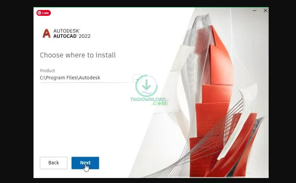 cài đặt AutoCAD 2022