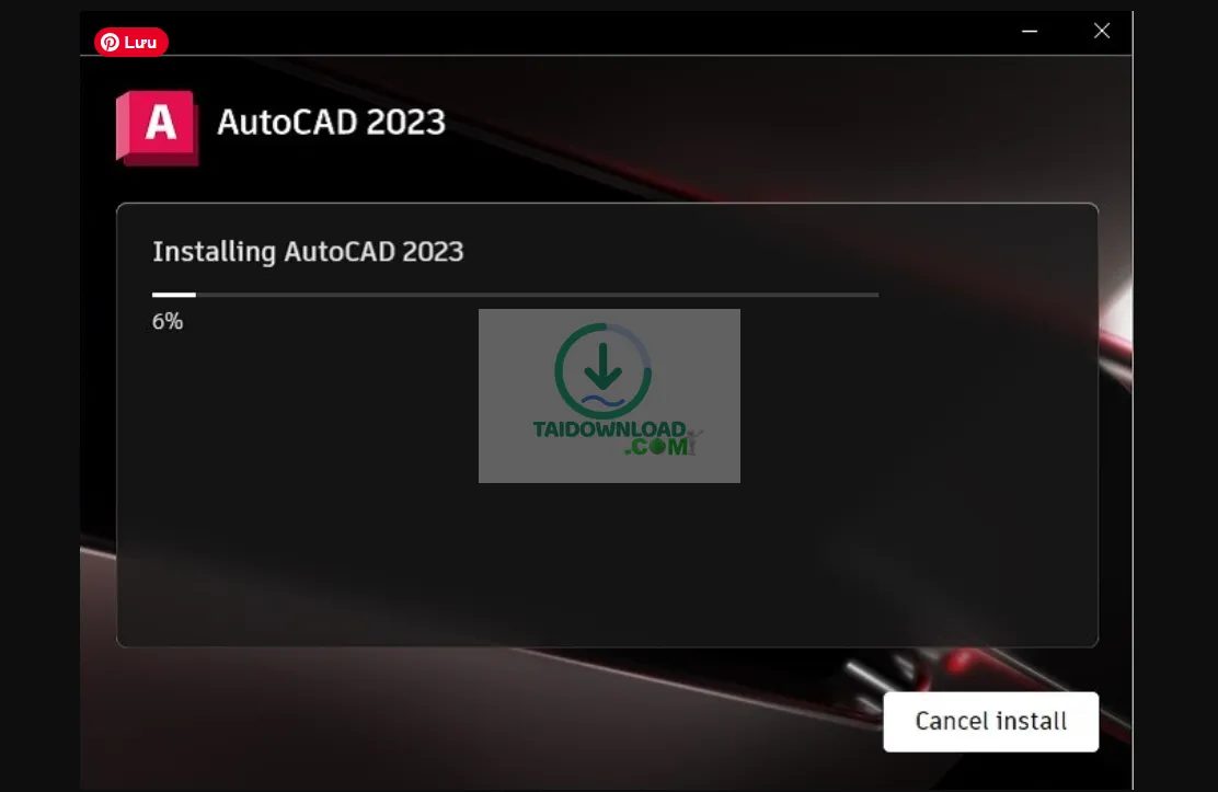 cài đặt AutoCAD 2023