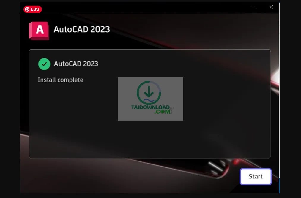 kích hoạt AutoCAD 2023