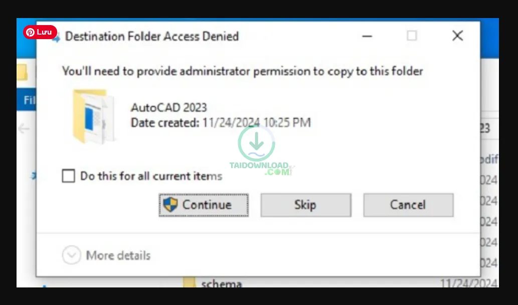 kích hoạt AutoCAD 2023