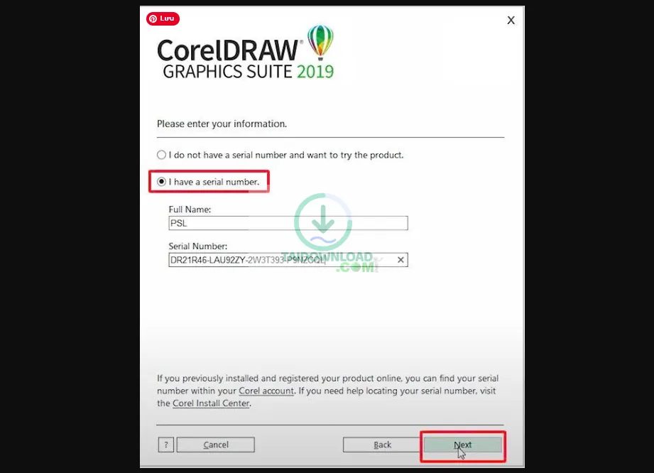 cài đặt Corel Painter 2019