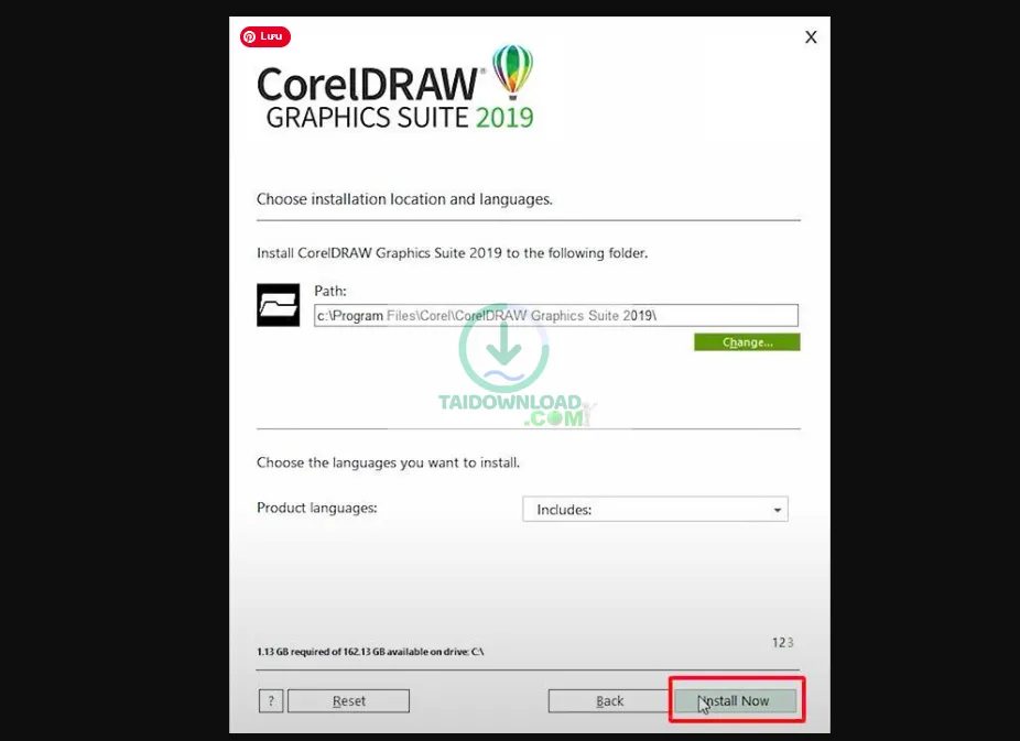 cài đặt phần mềm Corel Painter 2019