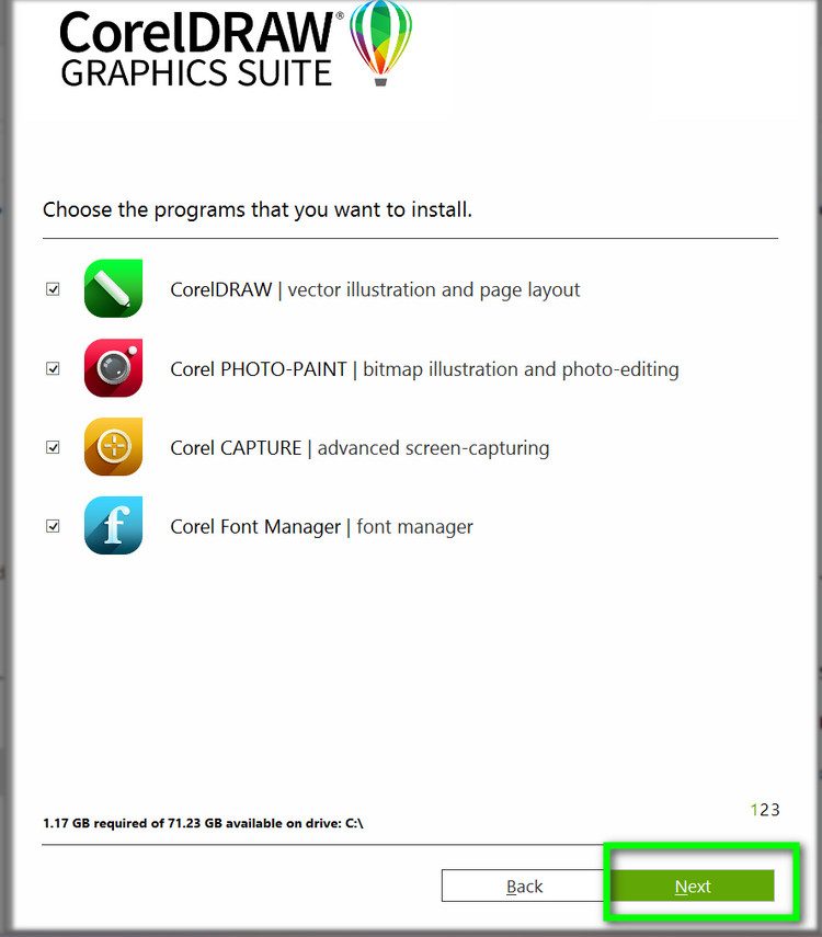 cài đặt CorelDRAW 2025