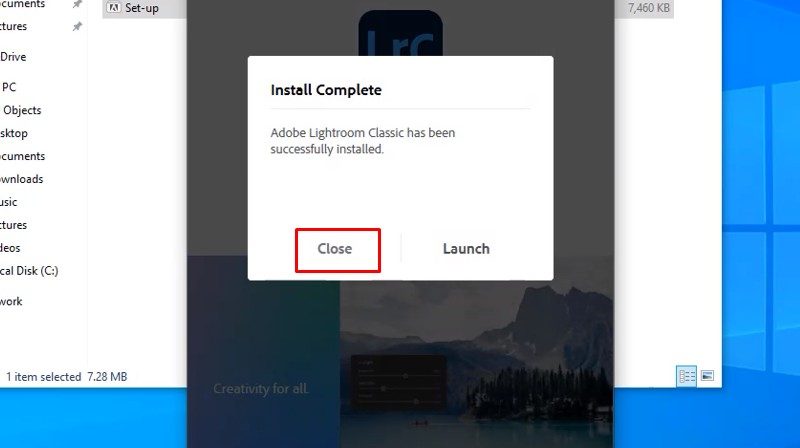cài đặt Lightroom 2025