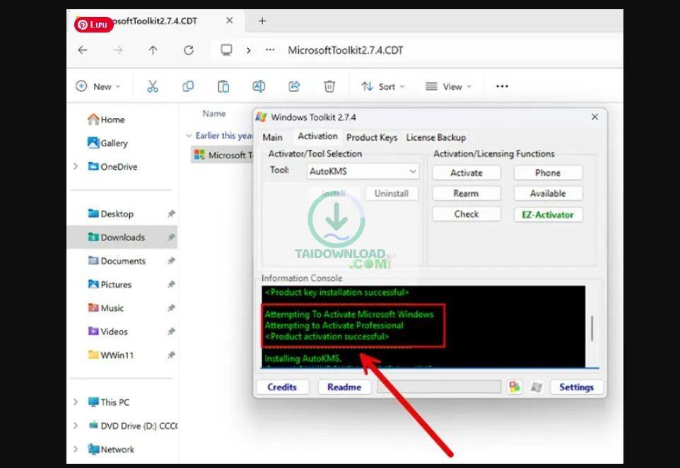 Microsoft Toolkit kích hoạt Windows
