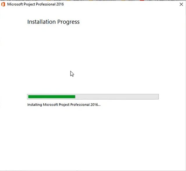 Microsoft Project Professional 2016