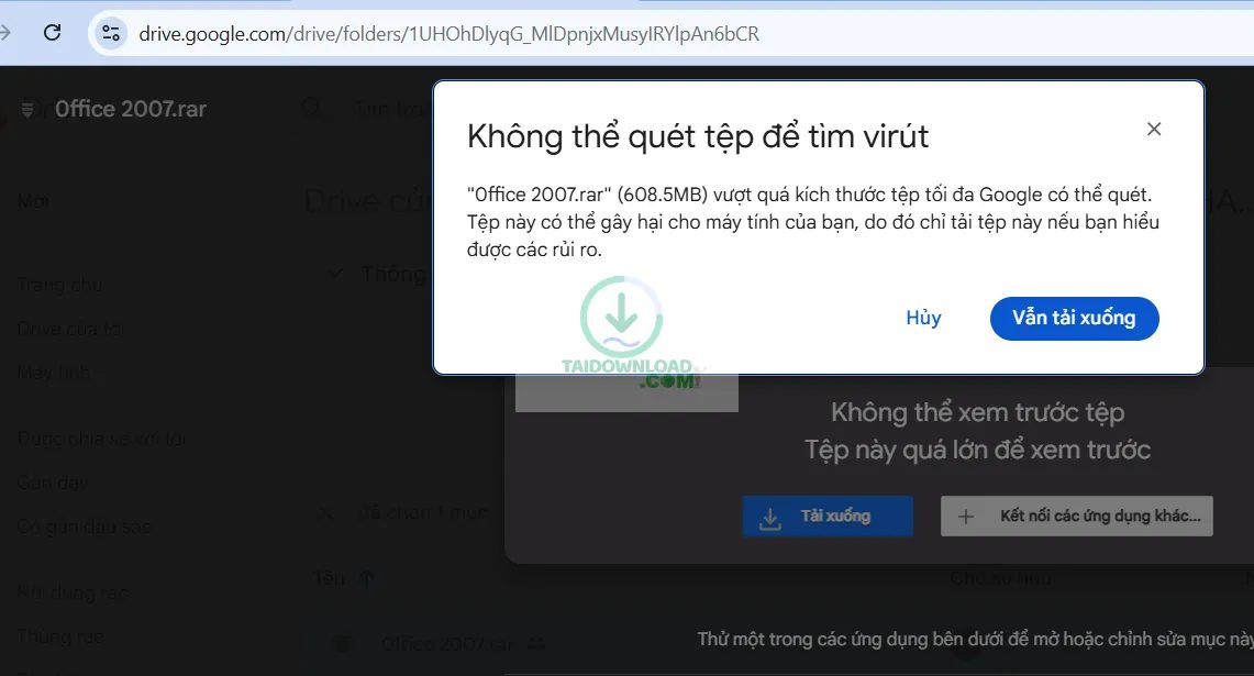 tải Microsoft Office 2007