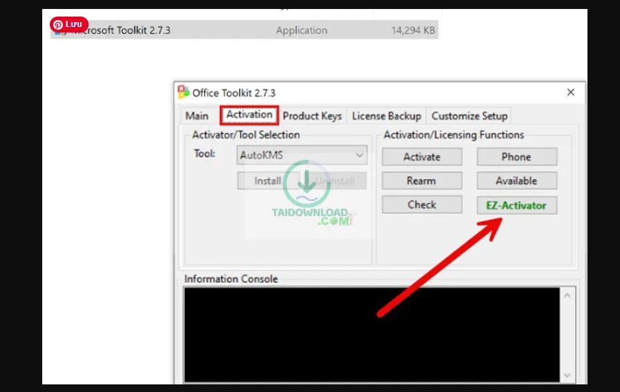 Kích hoạt Office 2010