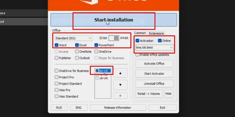 Cài Đặt Office Professional 2021 Từ A-Z