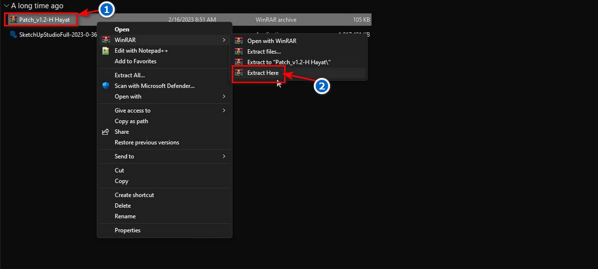 Kích hoạt SketchUp 2023