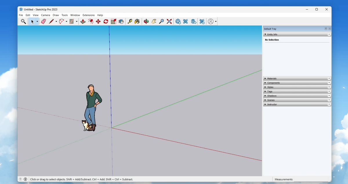 kích hoạt Sketchup 2023 vĩnh viễn