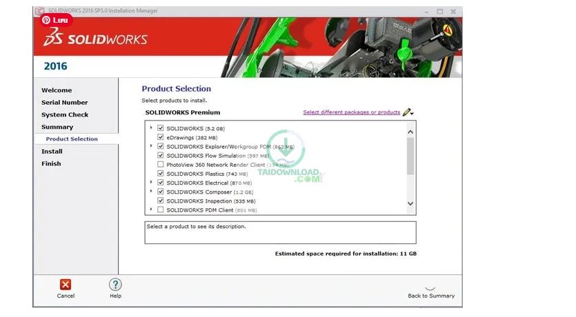 Các bước cài đặt SolidWorks 2016 thành công 100% (hình 8) Các bước cài đặt SolidWorks 2016 thành công 100% (hình 8)