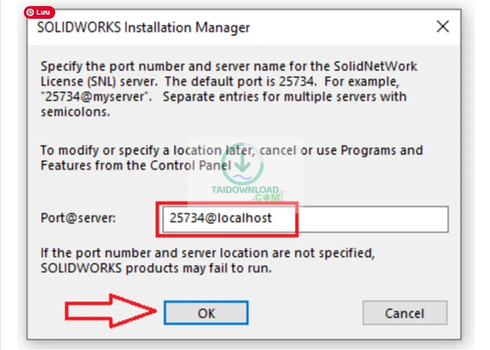 Hướng dẫn cài đặt phần mềm SolidWorks 2019 chi tiết (hình 12) Hướng dẫn cài đặt phần mềm SolidWorks 2019 chi tiết (hình 12)