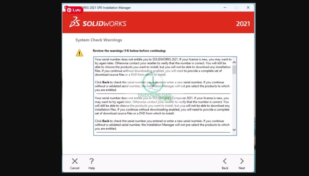 Hướng Dẫn Cài Đặt SolidWorks 2021 – Từng Bước Chi Tiết (hình 5) Hướng Dẫn Cài Đặt SolidWorks 2021 – Từng Bước Chi Tiết (hình 5)