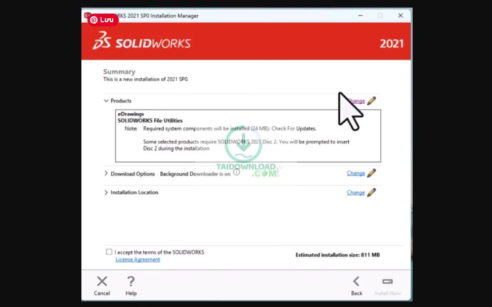 Hướng Dẫn Cài Đặt SolidWorks 2021 – Từng Bước Chi Tiết (hình 6) Hướng Dẫn Cài Đặt SolidWorks 2021 – Từng Bước Chi Tiết (hình 6)