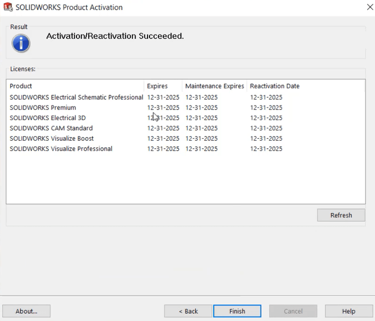 hướng dẫn kích hoạt SolidWorks 2025