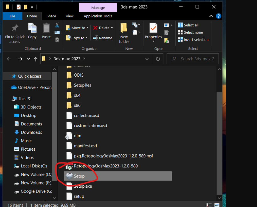 cài đặt 3DS MAX 2023