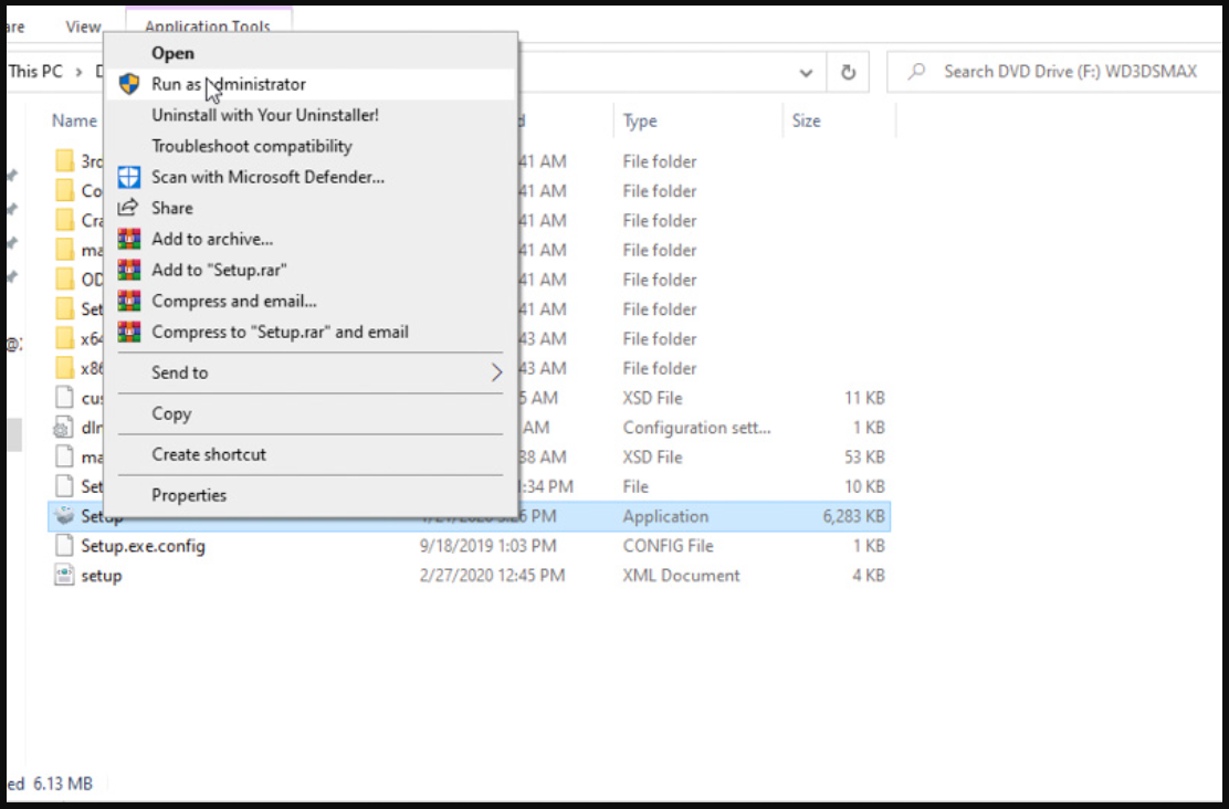 cài đặt 3DS Max 2021
