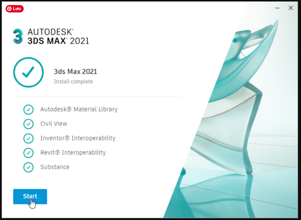 cài đặt 3DS Max 2021