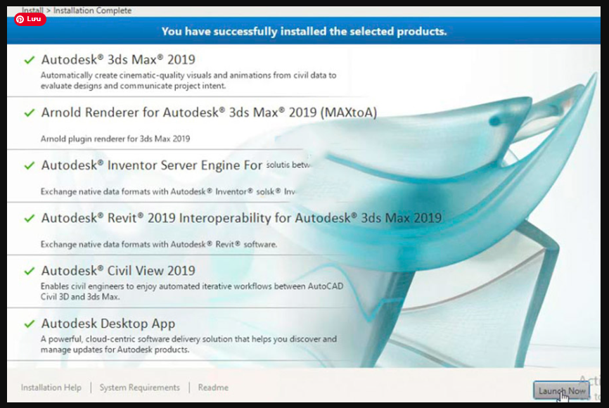 cài đặt 3Ds Max 2019