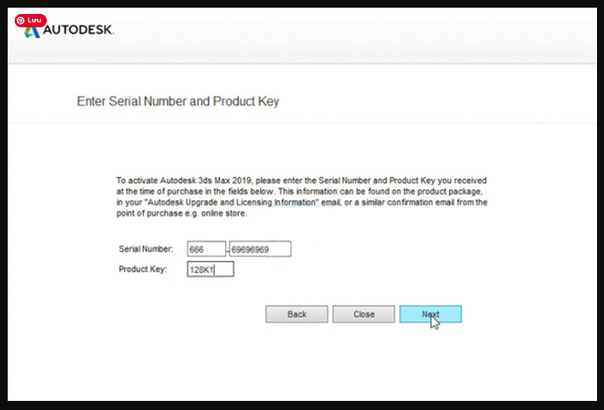 kích hoạt phần mềm 3Ds Max 2019