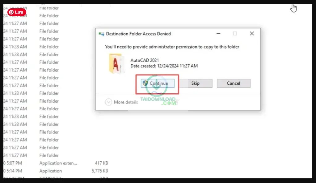 kích hoạt autocad 2021