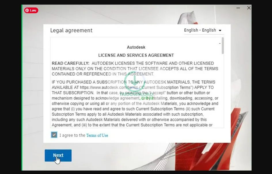 cài đặt AutoCAD 2022