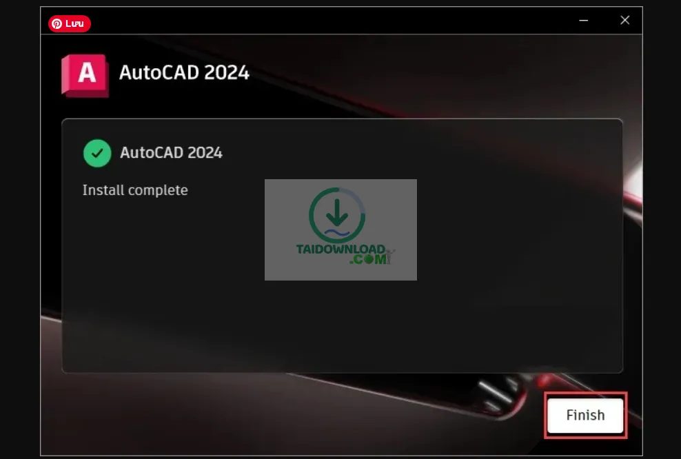 cài đặt Autocad 2024