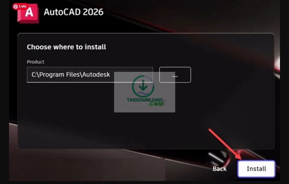 cài đặt AutoCAD 2026