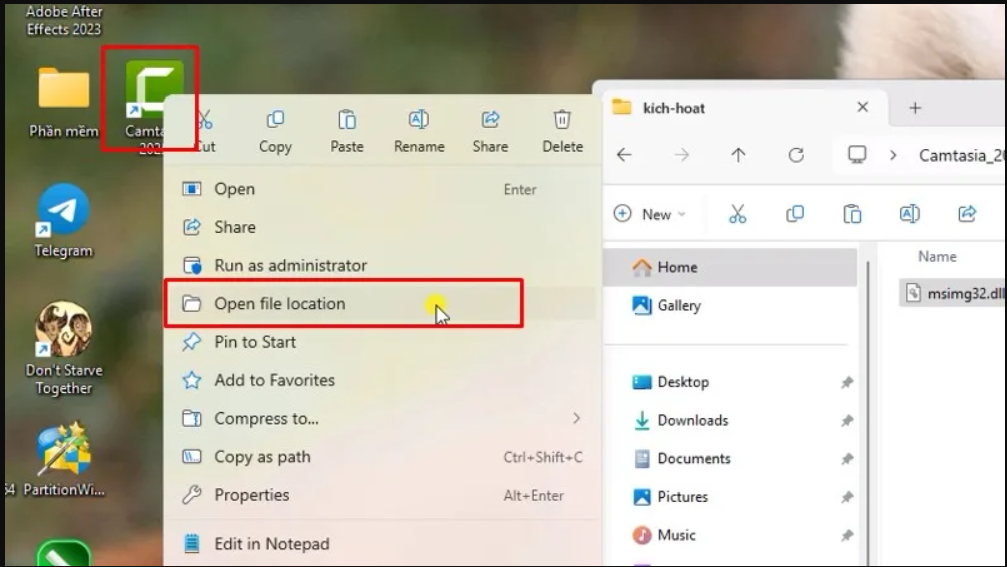kích hoạt Camatasia 2025