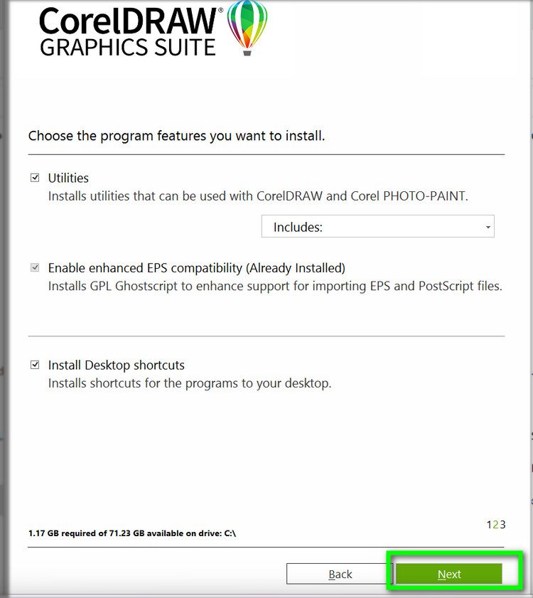 cài đặt CorelDRAW 2025
