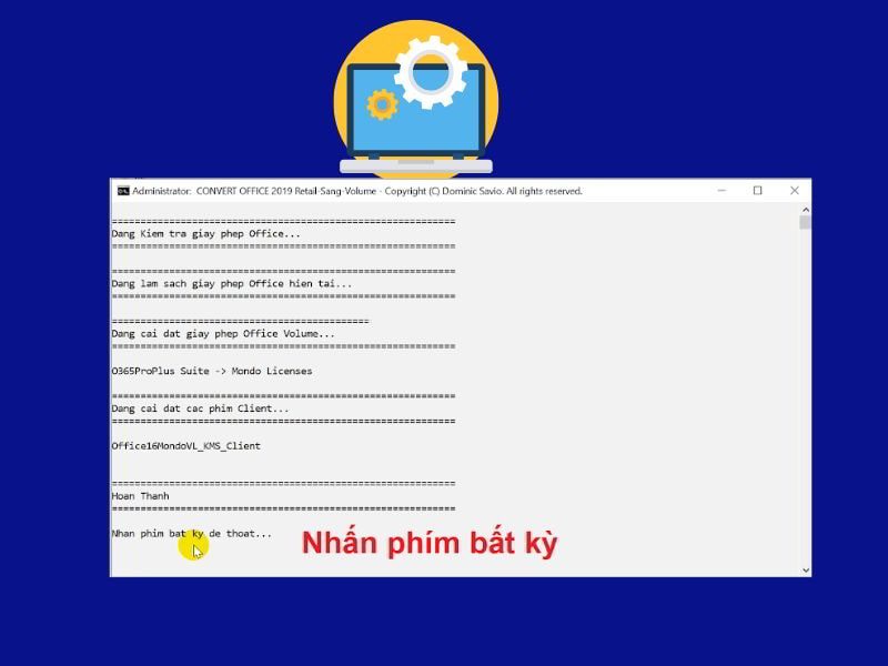 Kích hoạt office 365 bằng Activate AIO Tool V3.1.3