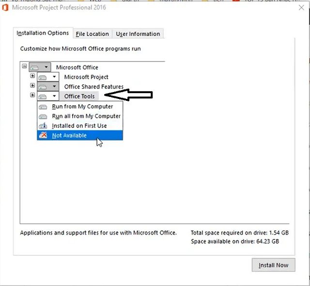 Microsoft Project Professional 2016