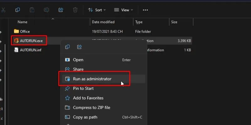 cài đặt Office 2021