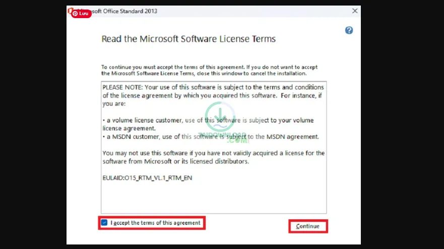cài đặt Office 2013