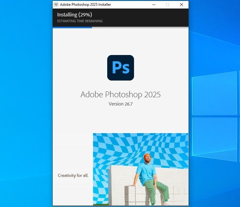 cài đặt Photoshop 2025