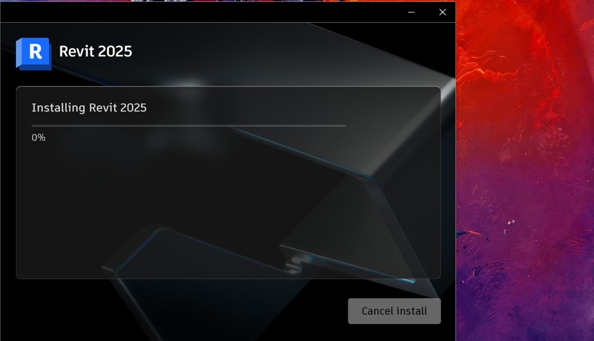 cài đặt Revit 2025