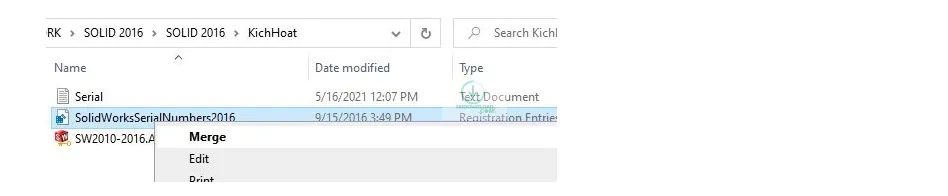 Các bước cài đặt SolidWorks 2016 thành công 100% Các bước cài đặt SolidWorks 2016 thành công 100%
