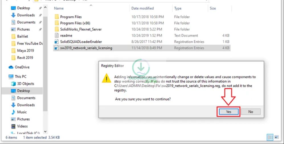 Hướng dẫn cài đặt phần mềm SolidWorks 2019 chi tiết (hình 2) Hướng dẫn cài đặt phần mềm SolidWorks 2019 chi tiết (hình 2)