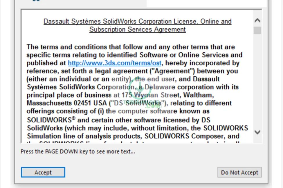 Hướng dẫn cài đặt phần mềm SolidWorks 2019 chi tiết (hình 17) Hướng dẫn cài đặt phần mềm SolidWorks 2019 chi tiết (hình 17)