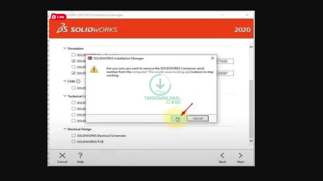 Hướng Dẫn Cài Đặt SolidWorks 2020 Từ A-Z Qua Hình Ảnh (hình 8) Hướng Dẫn Cài Đặt SolidWorks 2020 Từ A-Z Qua Hình Ảnh (hình 8)