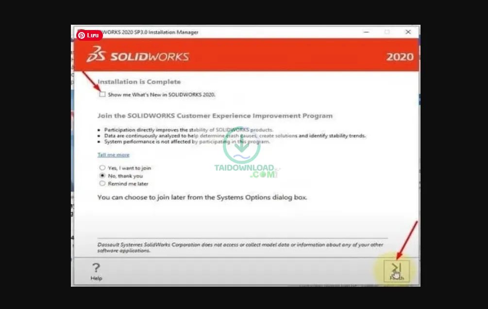 Hướng Dẫn Cài Đặt SolidWorks 2020 Từ A-Z Qua Hình Ảnh (hình 11) Hướng Dẫn Cài Đặt SolidWorks 2020 Từ A-Z Qua Hình Ảnh (hình 11)