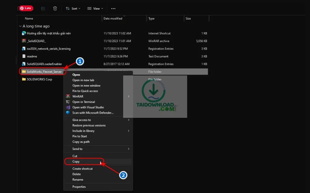 cài đặt phần mềm thiết kế CAD 3D SolidWorks 2024