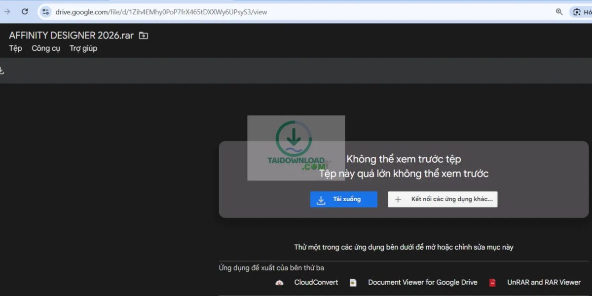 Tải Affinity Designer full